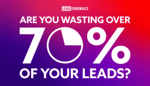 Are you wasting over 70% of your leads? graphic