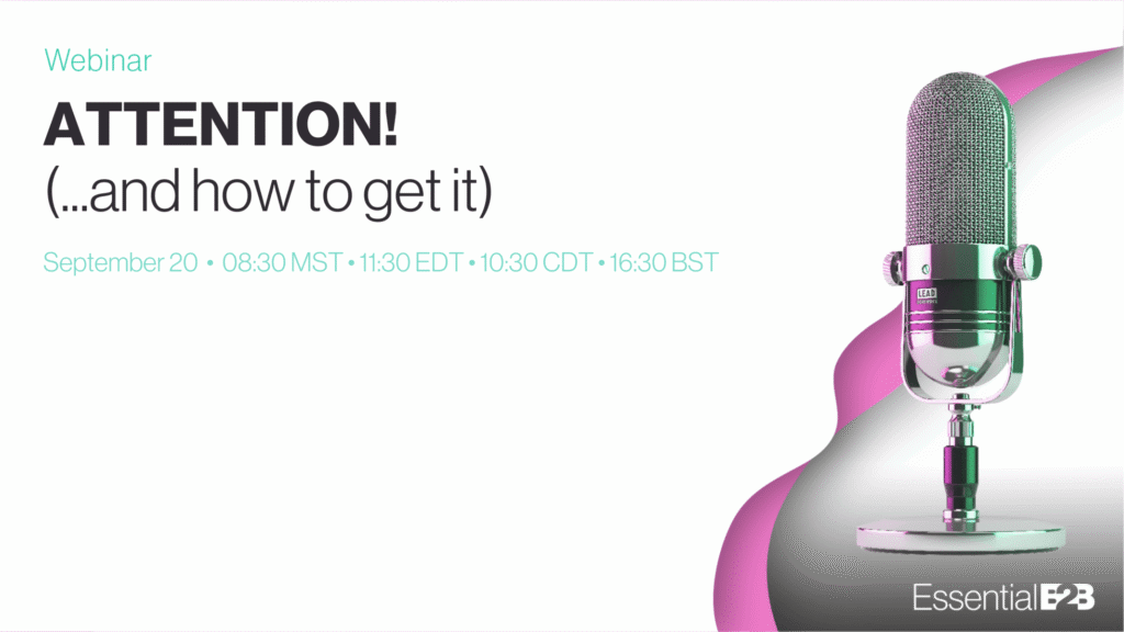 ATTENTION! (...and how to get it)