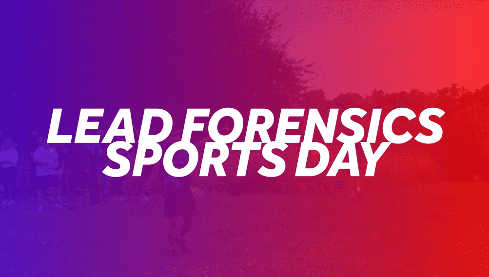 Lead Forensics Sports Day