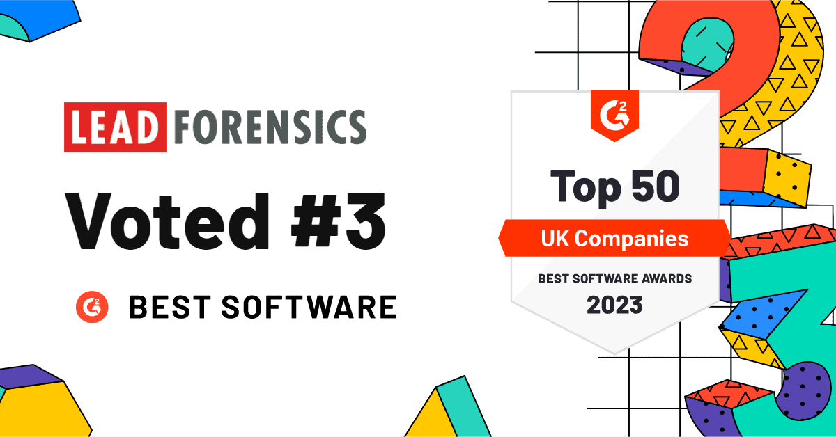 G2 Best Software Lead Forensics
