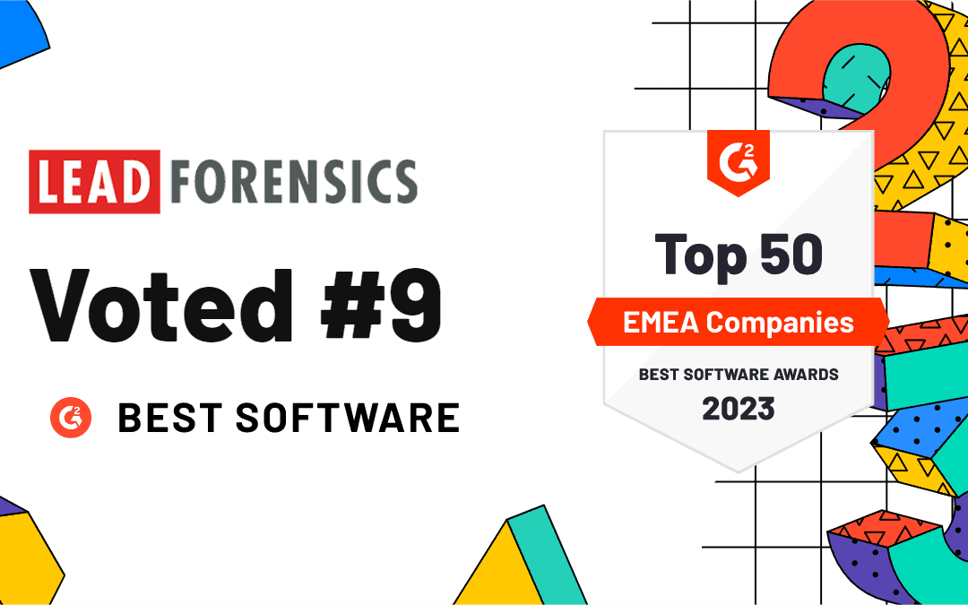 Lead Forensics named in Top 10 EMEA Software Companies