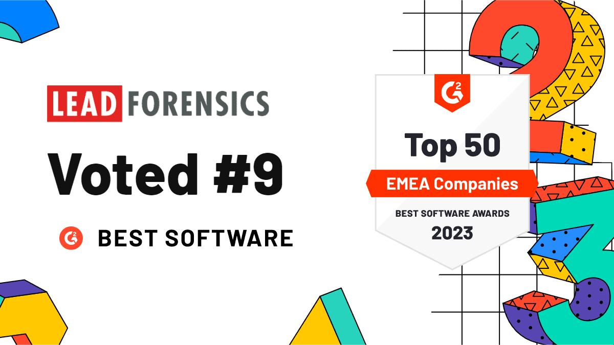 Lead Forensics named in Top 10 EMEA Software Companies