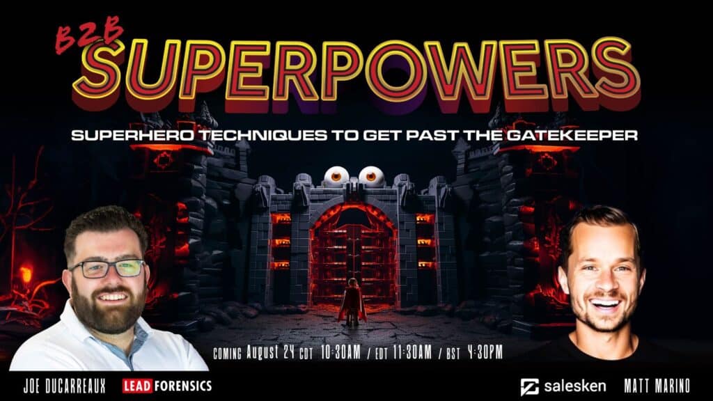 B2B Superpowers: Superhero Tactics to Get Past The Gatekeeper image