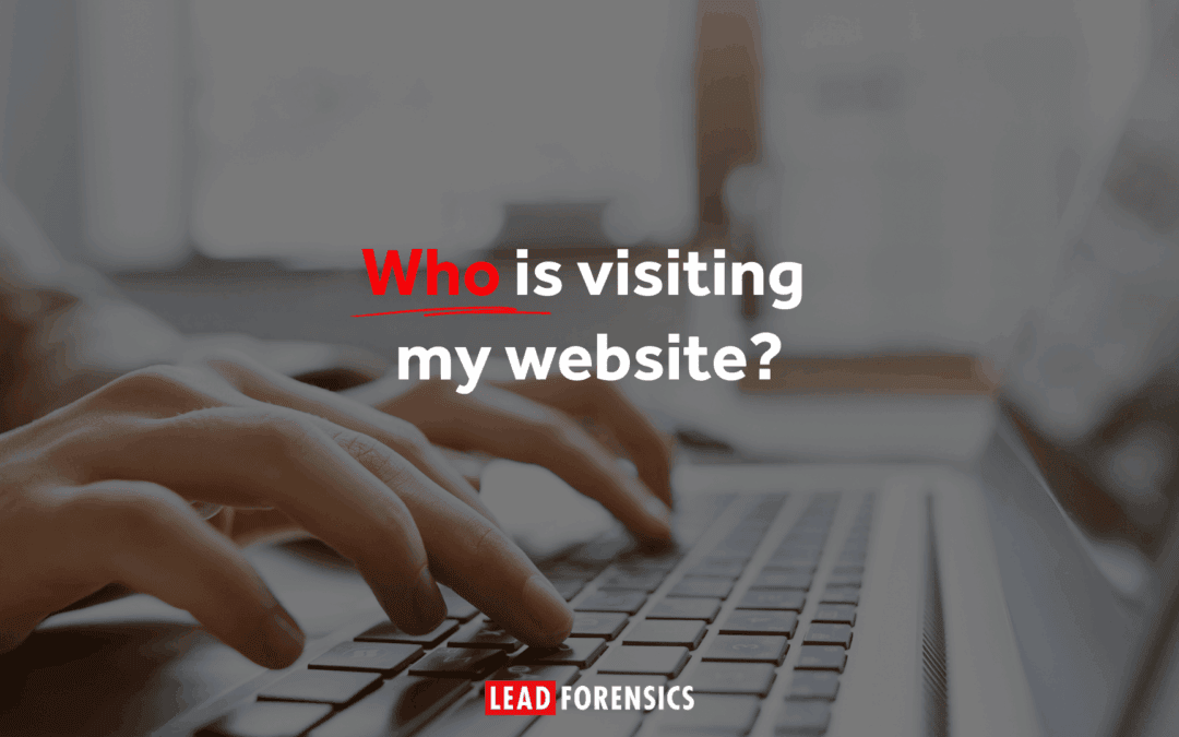 Who is visiting my website?
