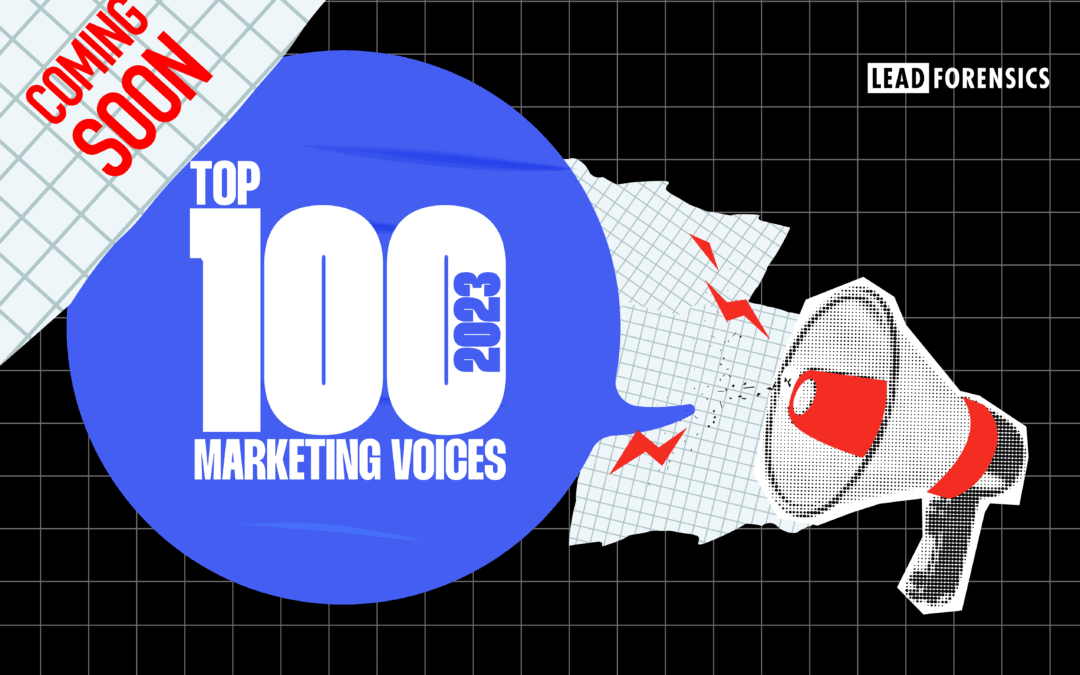 Coming soon… Top 100 Marketing Voices