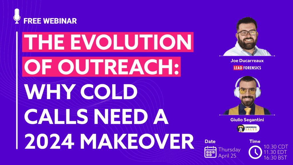 The Evolution of Outreach: Why Cold Calls Need a 2024 Makeover image