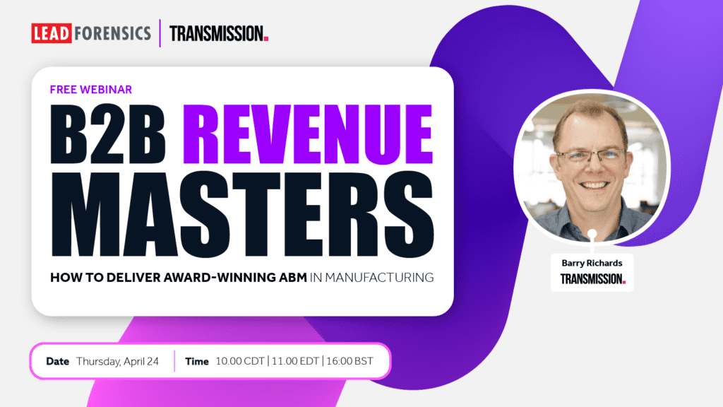 How to Deliver Award-Winning ABM in Manufacturing image