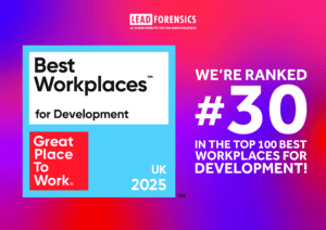 Best Workplaces for Development - Lead Forensics #30