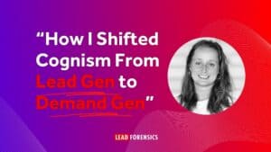 Alice de Courcy, Group CMO at Cognism, webinar replay