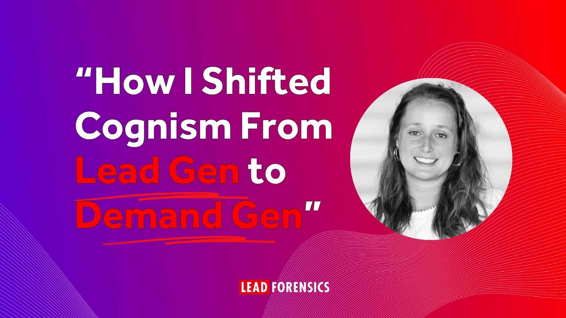Alice de Courcy, Group CMO at Cognism, webinar replay