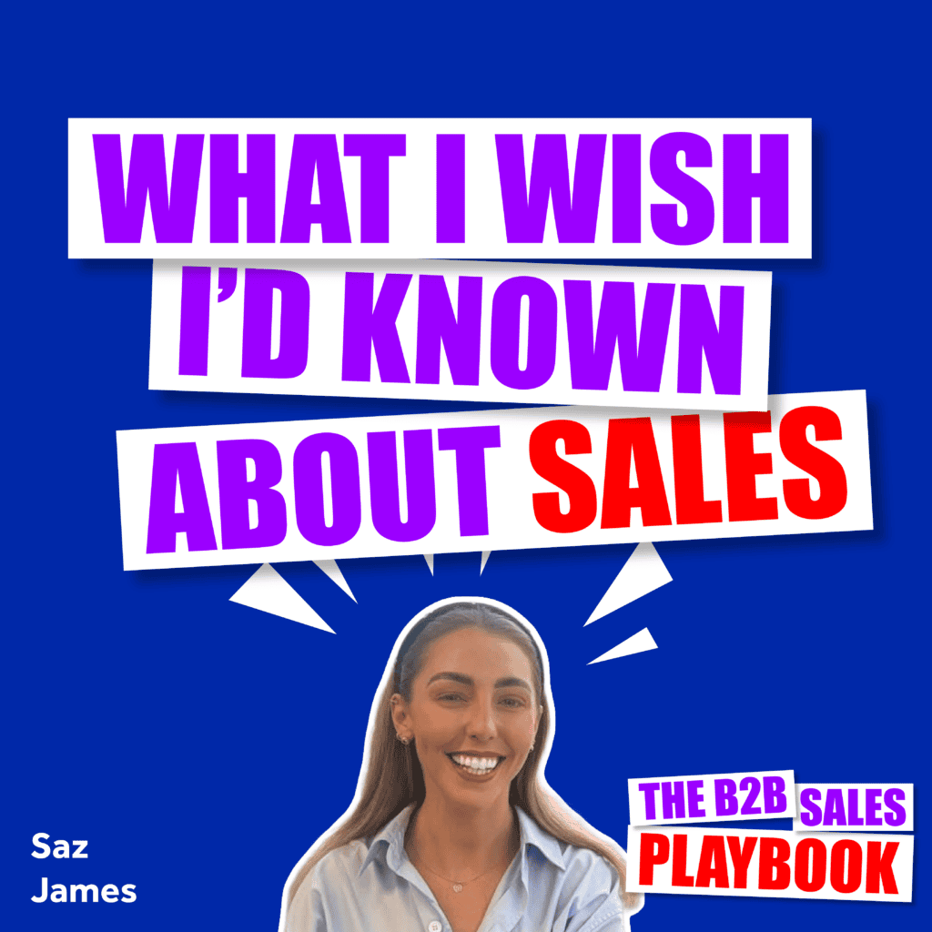 What I Wish I'd Known About Sales with Saz James image