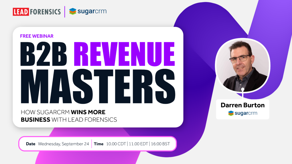 How SugarCRM Wins More Business with Lead Forensics image
