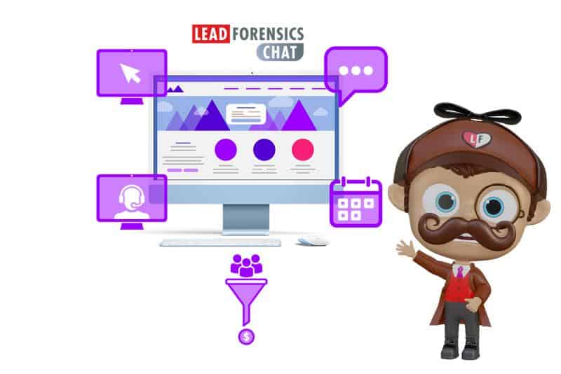 Lead Forensics Chat Hero