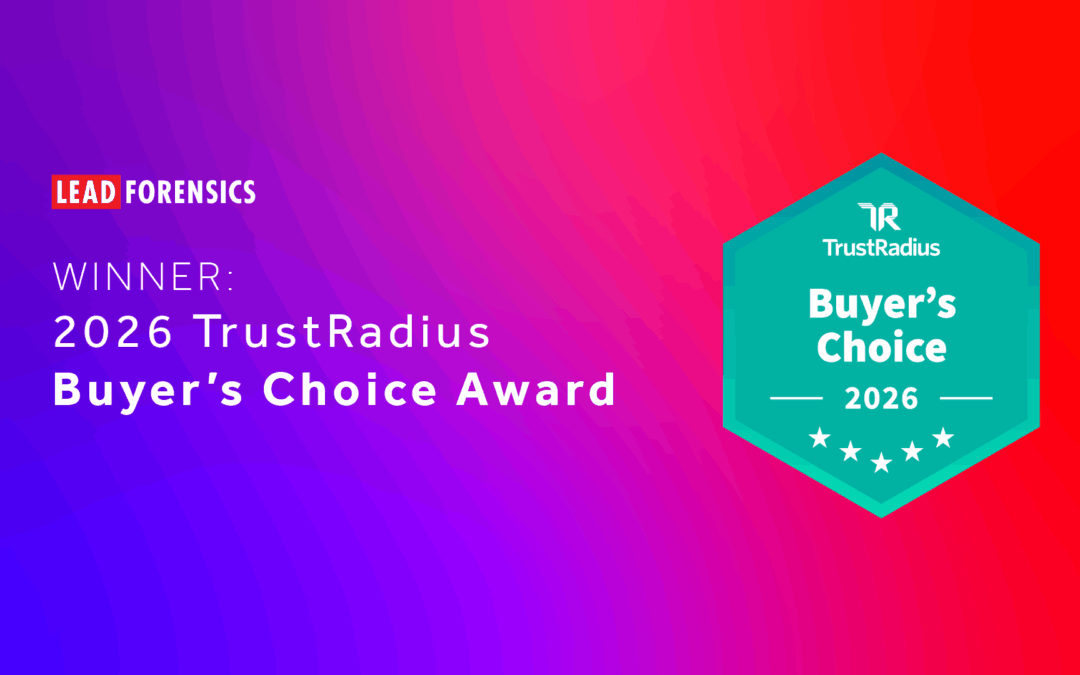 Lead Forensics Wins 2026 TrustRadius Buyer’s Choice Award