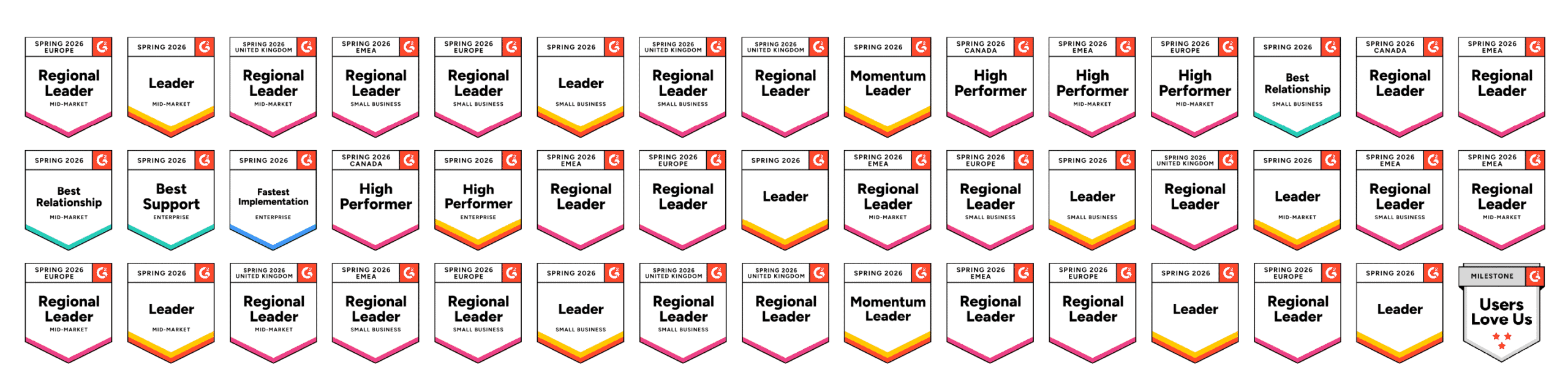 G2 Badges Spring 2026