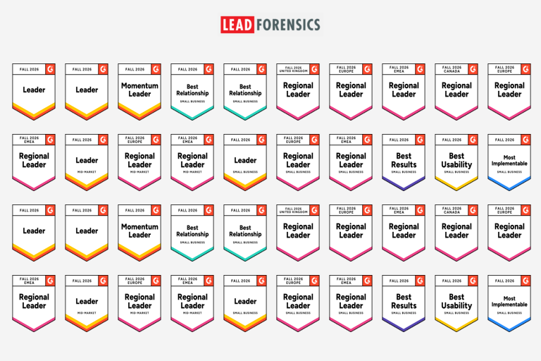Lead-Forensics G2 Badges Fall 2026