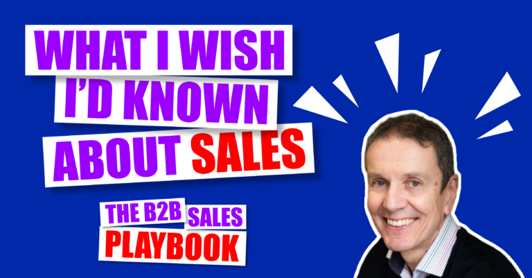 What I Wish I'd Known About Sales with Martin Knowles